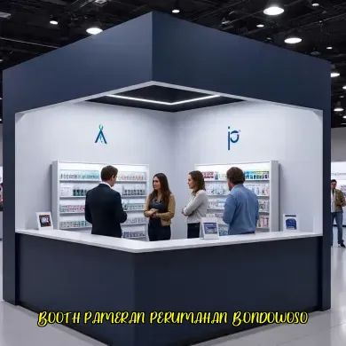 Booth Pameran Perumahan Bondowoso